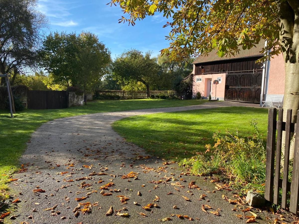 Landhaus Am Schloss Schnabelwaid エクステリア 写真