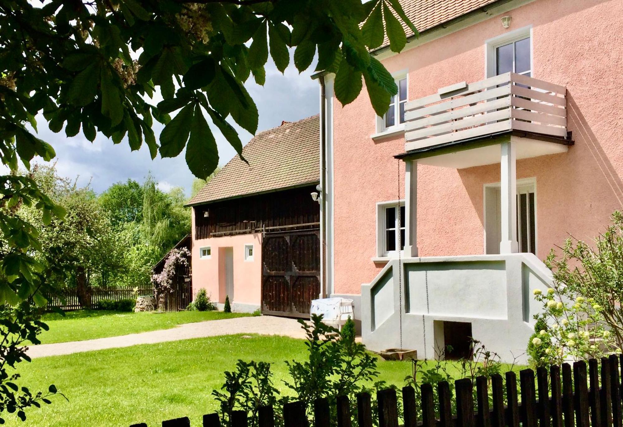 Landhaus Am Schloss Schnabelwaid エクステリア 写真